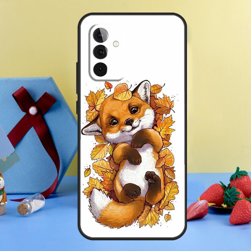 

Autumn Leaves Fall Fox Case For Samsung Galaxy A36 A56 A26 A16 A06 A13 A33 A53 A15 A35 A55 A34 A54 A12 A32 A52 A17 Samsung A52S 5G
