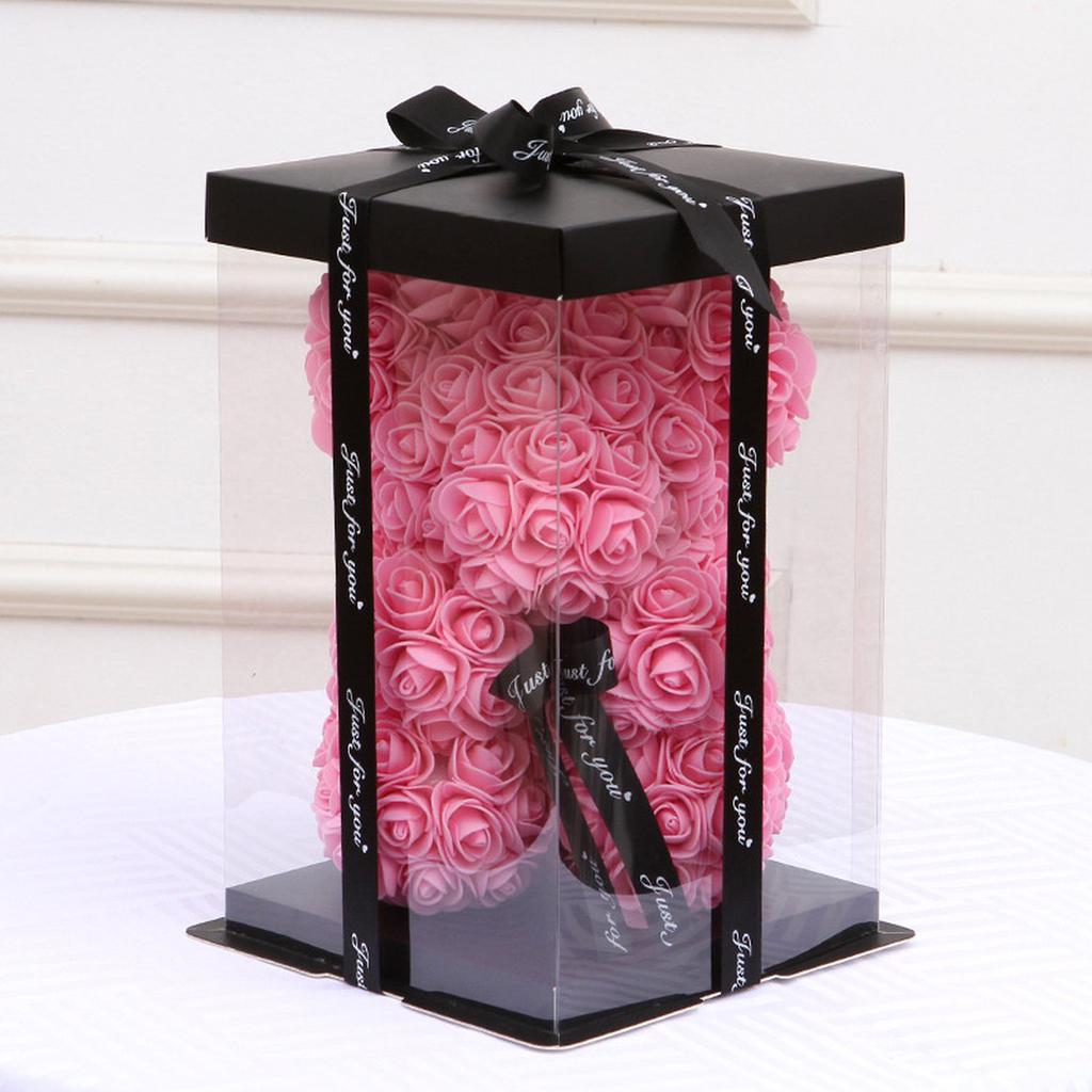 empty gift box for artificial teddy bear