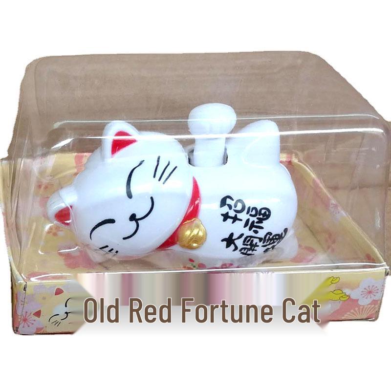 

Солнечный Кот Фортуны: Ленивая спящая кошка, фигурка для долголетия и процветания, приманивающая богатство и большую удачу