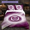 Portsmouth FC Themed Bedding 3Pcs Duvet Cover Set Decorative Bed Linen For Teen Room Home Decoration