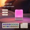 Rechargeable Touch Night Light: Baby Feeding & Bedside Sleep Lamp with Eye-Protecting Atmosphere