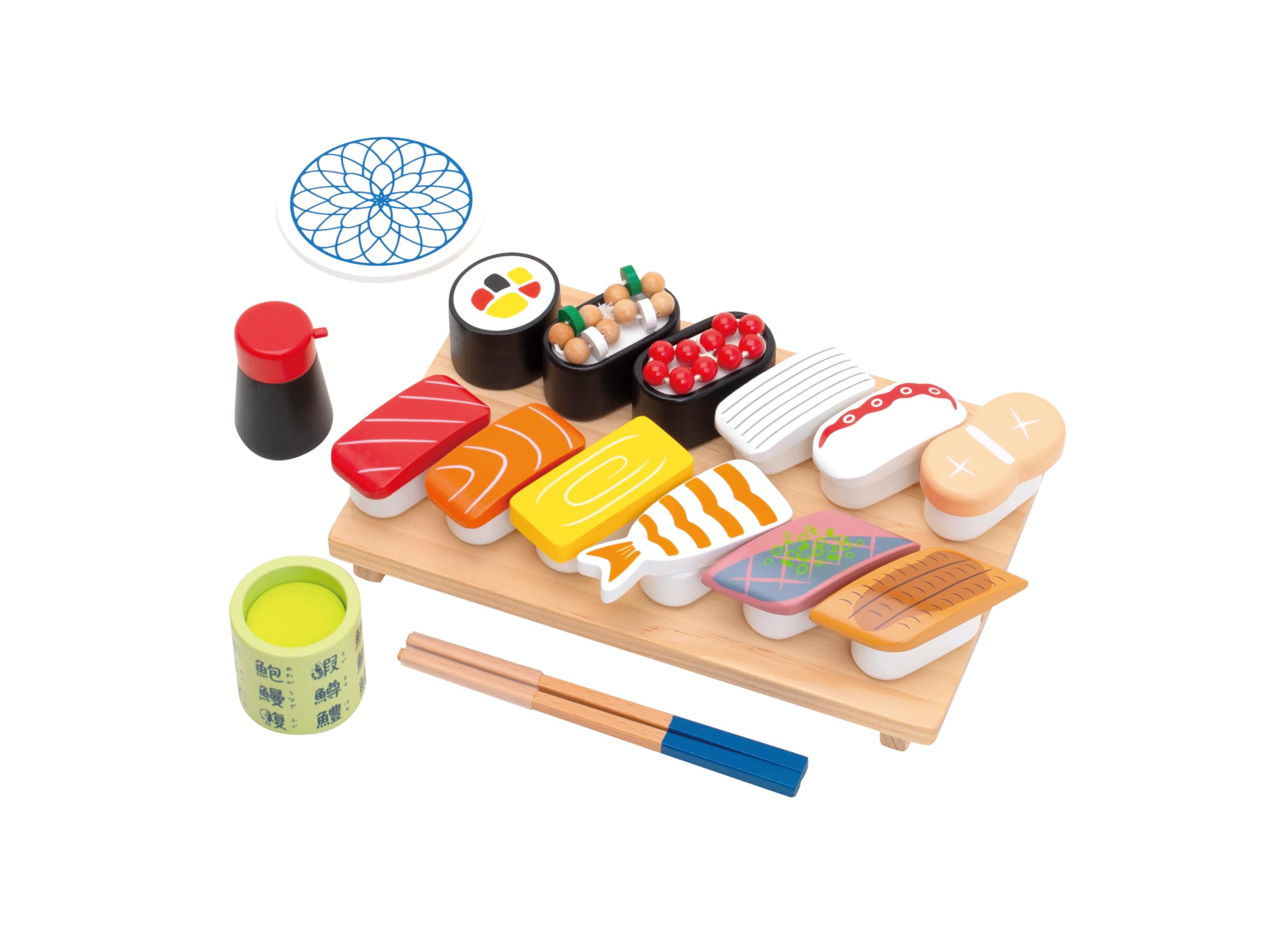 

Woodypuddy First Pretend Play Special Sushi Set, Magnetic Wooden Toy, Educational Toy, Pretend Play, Woodypuddy