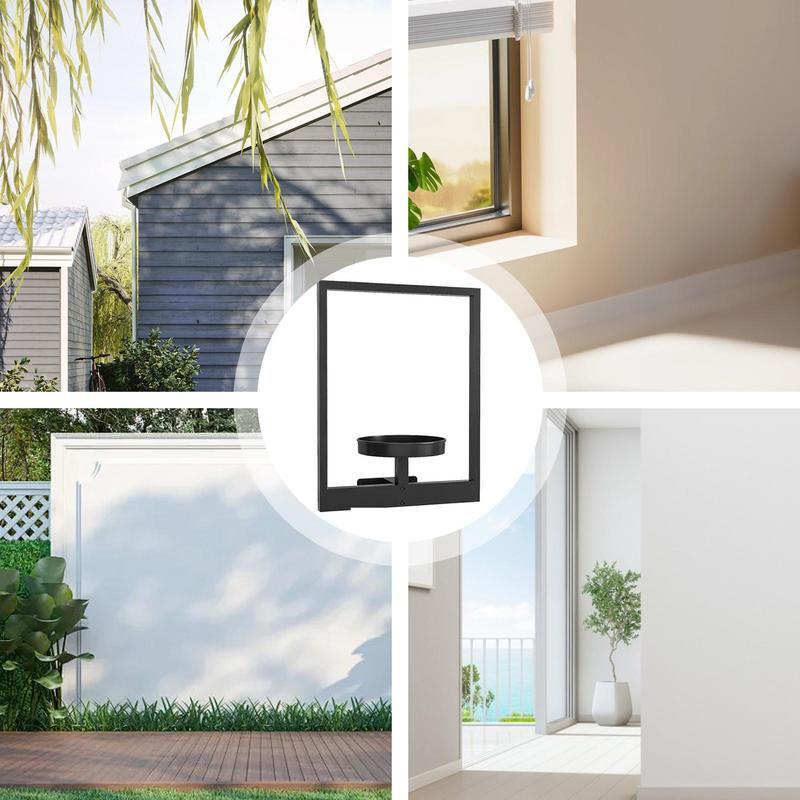1pcs Picture Frame Wall Planter Holder Photo Frame Succulent Plants Metal Holder Heavy Duty Flower Pot Rack Garden Indoor Decoration