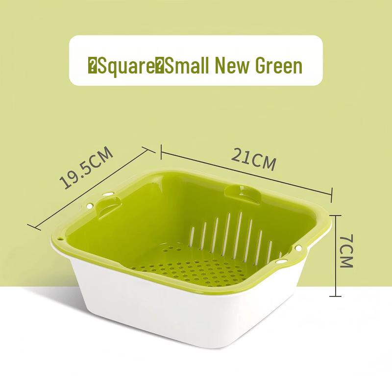 CHAHUA Dual-Use Fruit & Vegetable Washing Draining Basket