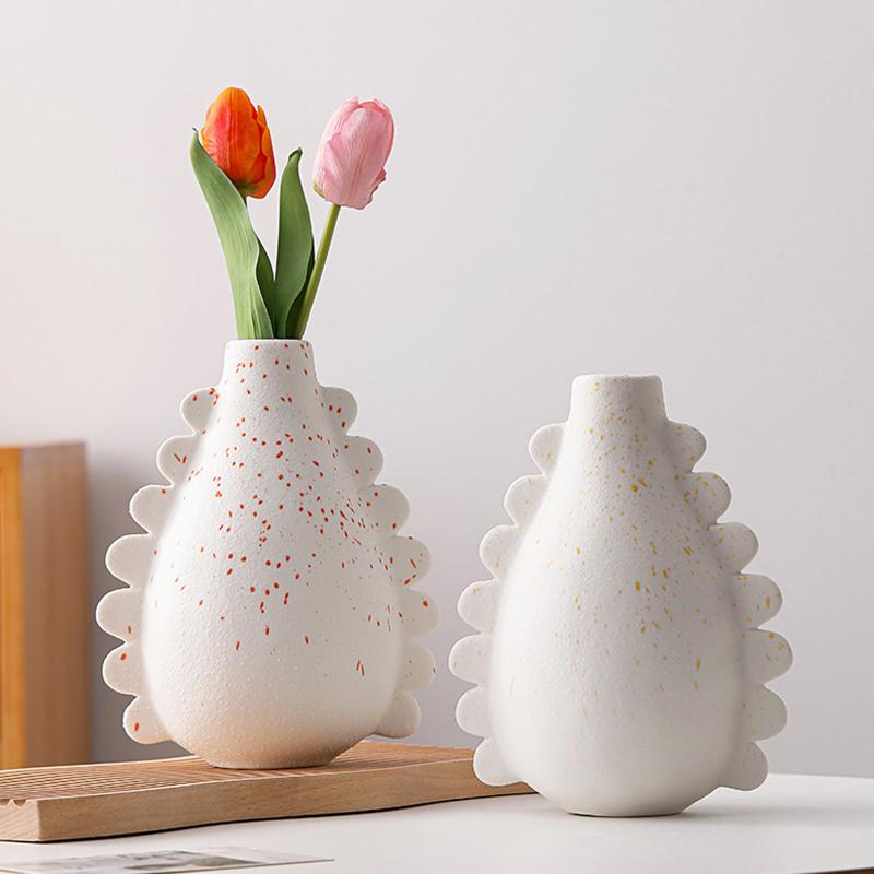 Vaso Creativo a Forma di Dinosauro Vaso Idroponico in Ceramica Composizione Floreale Decorazione per la Casa Ornamenti Artistici da Tavolo Decorazione da Giardino