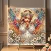 Home Wall Decoration Crafts Butterfly Faux Diamond Art Kit, Flower Peacock Hummingbird Pearl Kits for Adults 3D Sparkling Bead Painting Craft