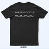Sheepadoodle Mama Womens Cute Dog Lover T-Shirt