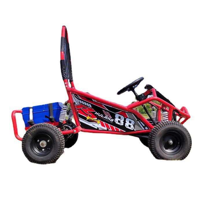 48V 500W Kids' Electric Go-Kart Off-Road Truck & Snow Sled ATV