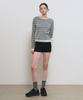 GENERALIDEA Striped Layered Pullover [Grey] / Gf1Lkp522