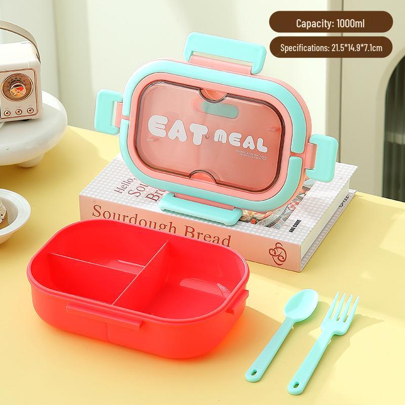 Set Fibbia Portatessere per Pranzo e Borraccia - Scatola Pranzo Bento in Acciaio Inossidabile per Lavoratori d'Ufficio