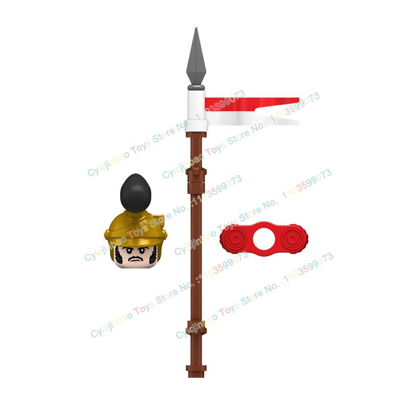 Napoleonische Kriege Britische Französische Füsiliere Dragoner Bausteine Actionfiguren Zubehör Kopf Waffe Kinderspielzeug N001-048