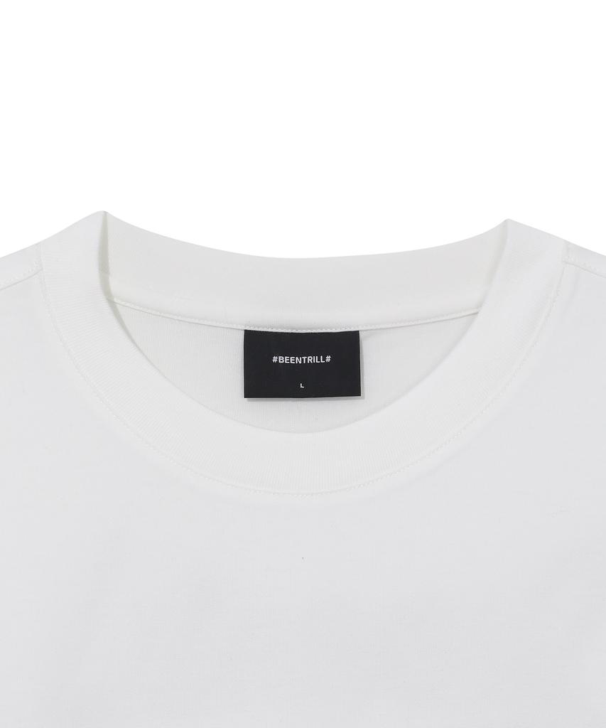 BEENTRILL Script Logo T-Shirt (Off-White)