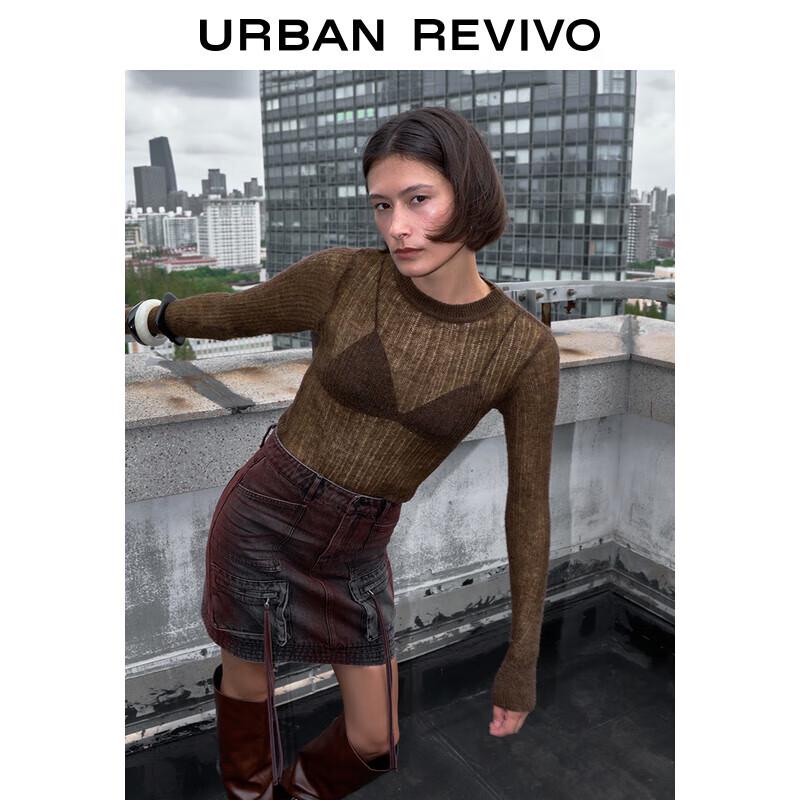 UR Women's Openwork Knit Sweater UWA940034