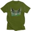 Woke AF Black Cat T Shirt Unisex Short Sleeve Tshirts Summer Streetwear Casual Graphic Tee Father Loose Oversized Clothing