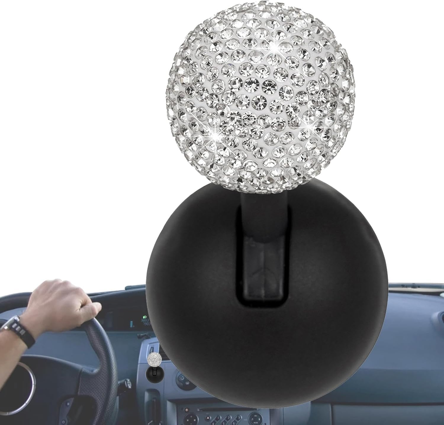 Engine Start Button Lever Push Start Car Diamond Encrusted Pushes