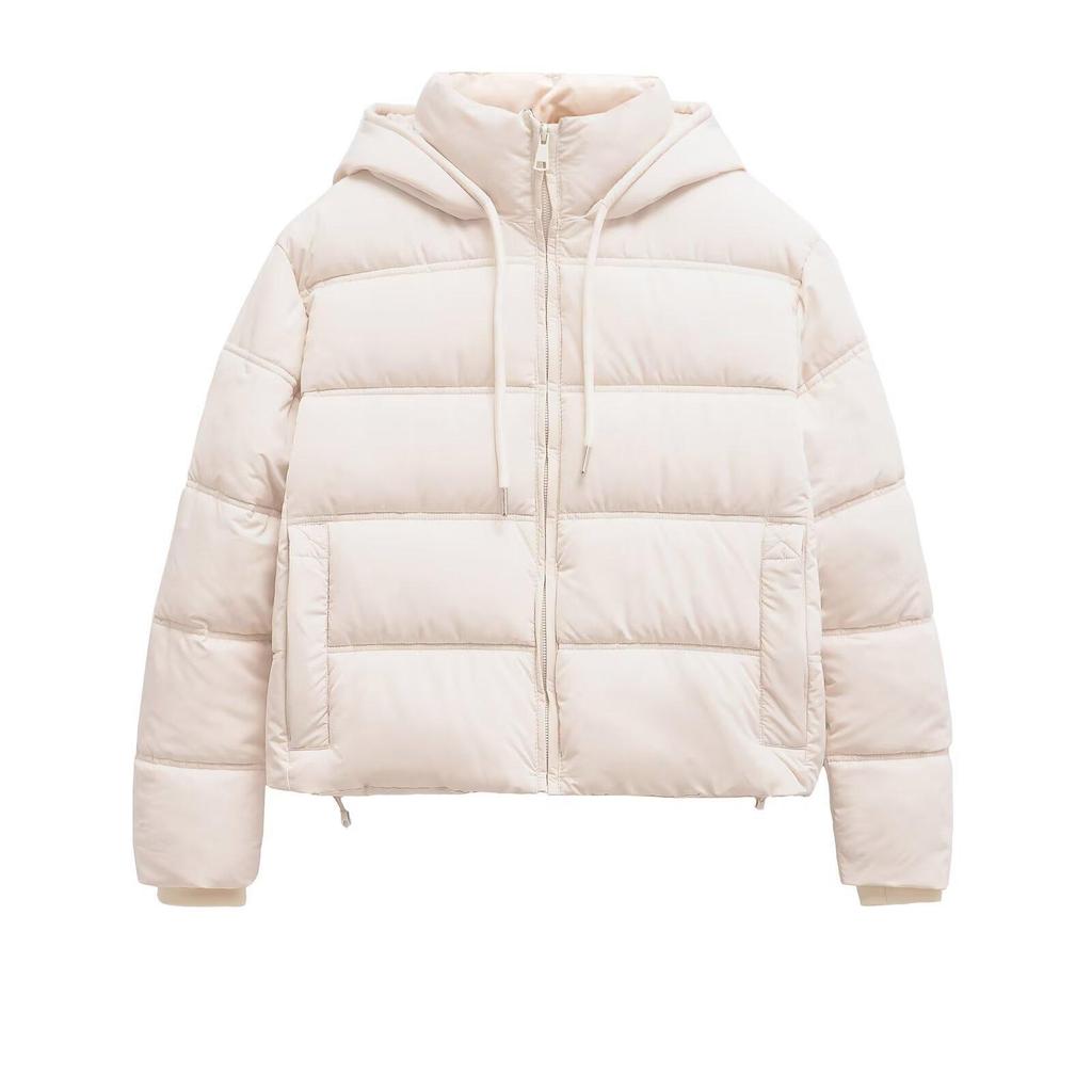 2024 Winter Damen Kapuzen-Baumwolljacke - Europäischer & Amerikanischer Stil