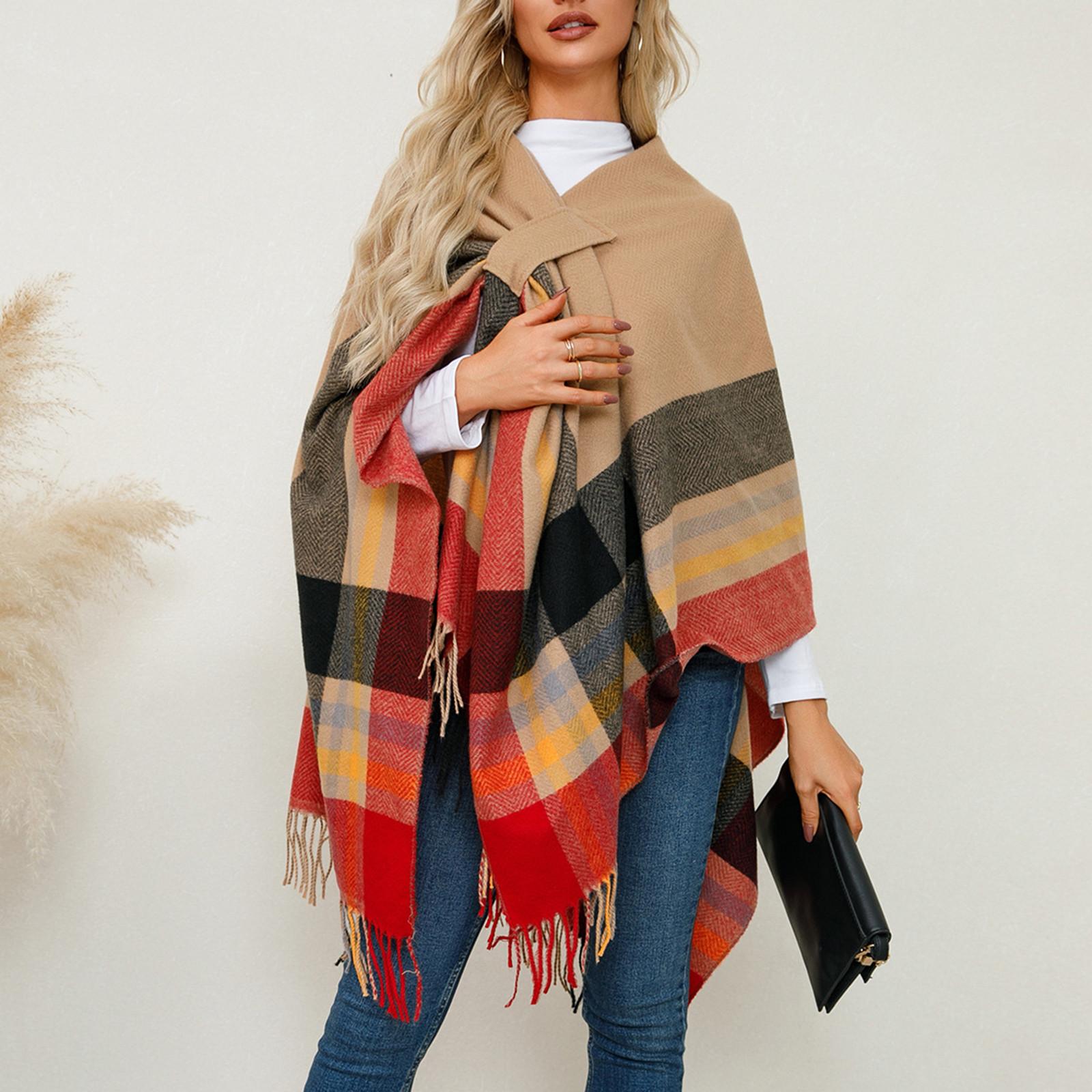 

Женская мода High Feeling шаль шарф искусственный кашемир трикотажная куртка One Size жёлтый