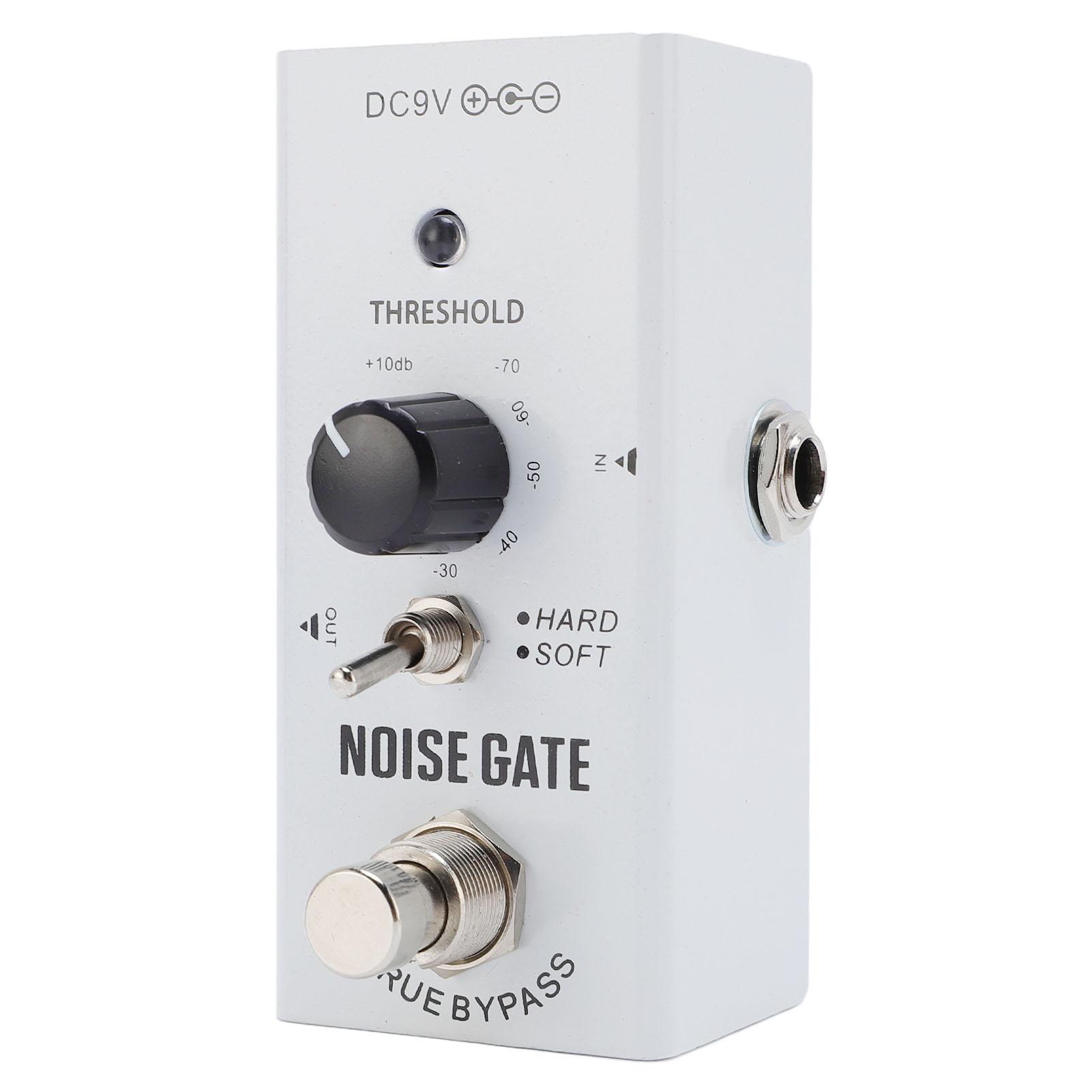 

Noise Gate Pedal for Pure Sound 2 Modes Guitar Noise Suppressor Effect Aluminum Alloy Shell True