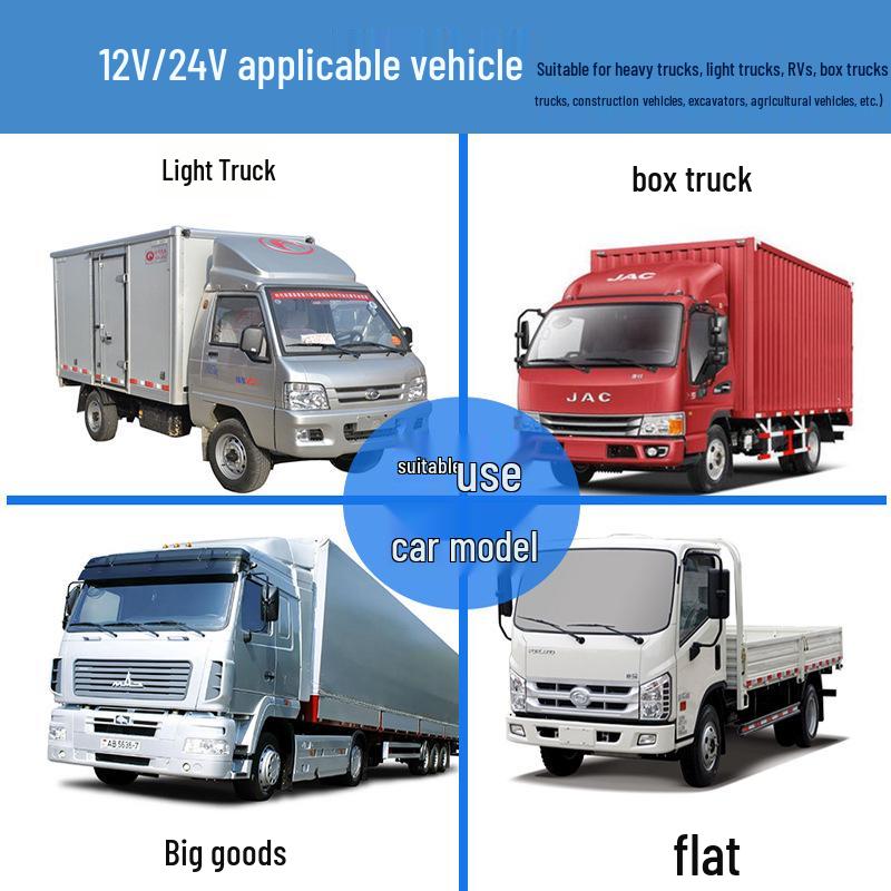 12V Vehicle-Mounted Parking Air Conditioner: High-Intelligence Variable Frequency Cooling & Heating System for RVs, Trucks, and Lorries
