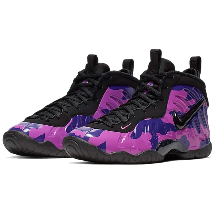Nike Air Little Posite Pro Lila Camo GS 644792-012