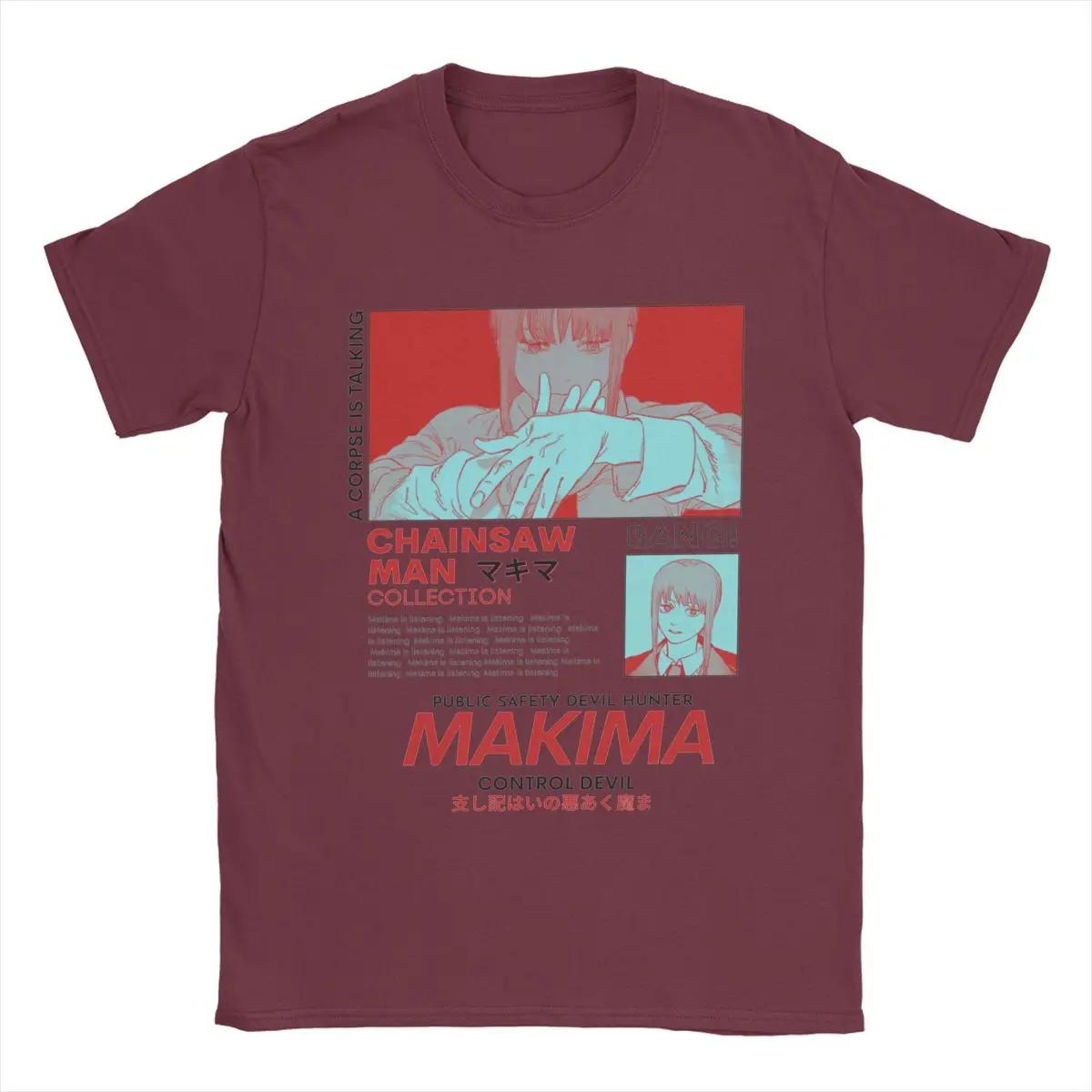 

POMEL Men s T Shirts Anime Fashion Tees Short Sleeve Round Collar T-Shirt Pure Cotton Gift Idea Clothes XXXXXL бордовый