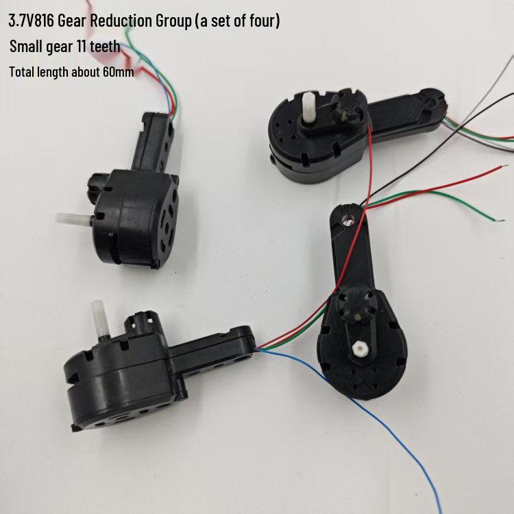 DIY Quadcopter Drone with Motor Gearbox Accessories