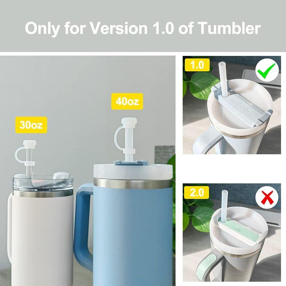 Accessories Round Leak Stopper Straw Cover Cap Spill Proof Stopper Set Square Spill Stopper