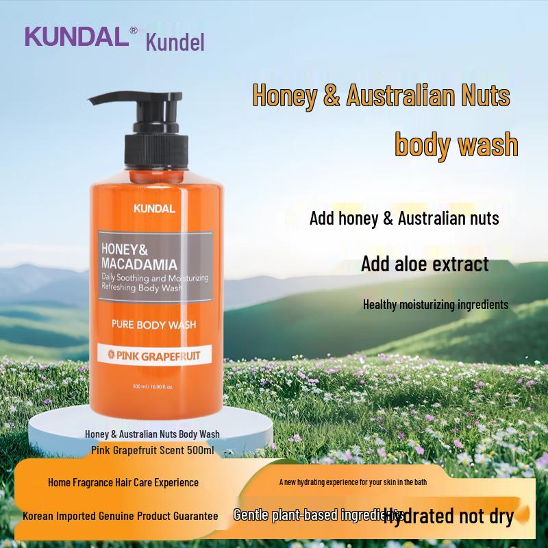 KUNDAL Мед и Макадамия Розовый Грейпфрут Гель для душа