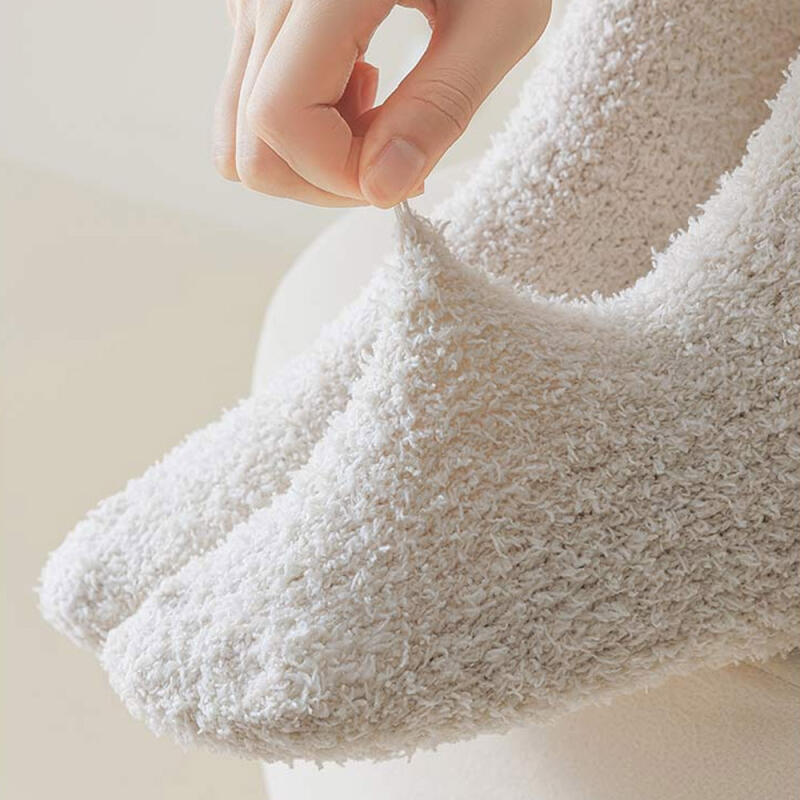Elne Long Thigh Sleep Winter Microfiber Long Thermal Socks R280