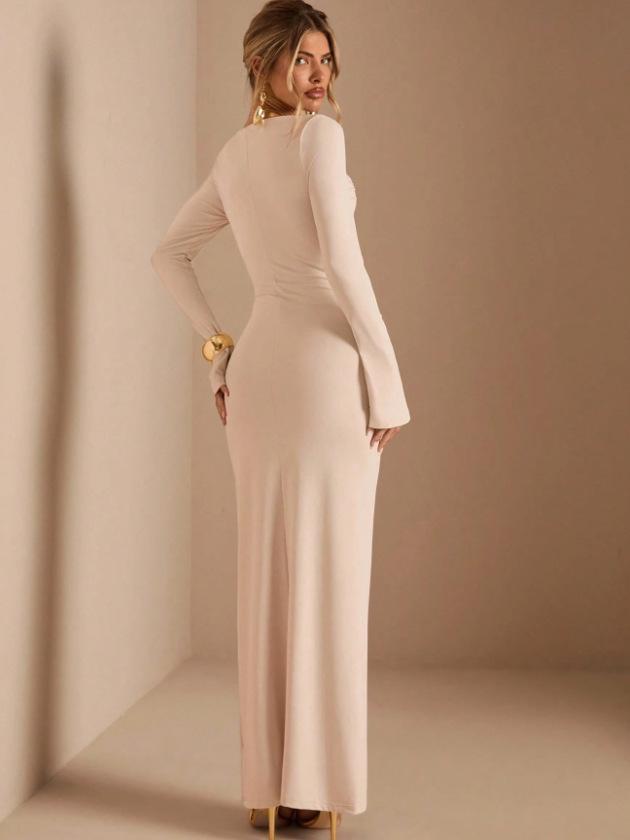 European & American Spring Style Slim Fit Elegant Long Date Dress - Bestseller 2026