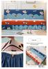 Universal Anti-slip All-Season Skirted Sofa Bed Cover for Armless and Foldable Sofas