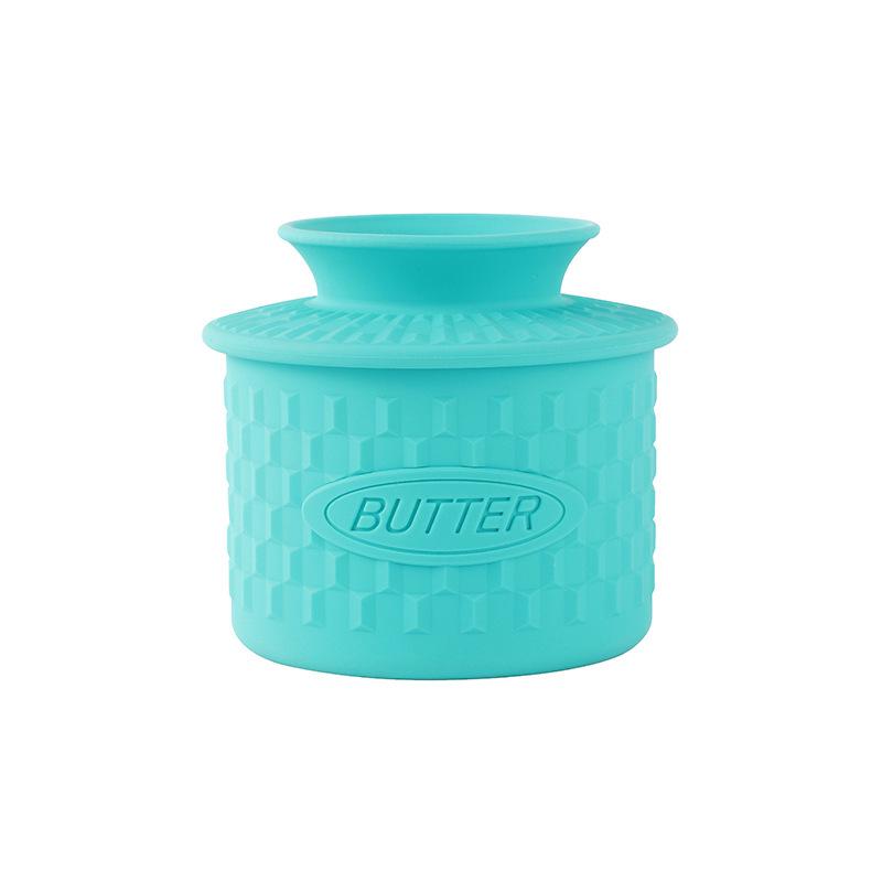 Silicone Sealed Butter Dish with Lid and Scale Lines