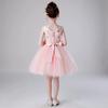 Children's Formal One-Shoulder Princess Dress - Fashionable, Slimming, Fluffy Gauze for Vocal Performance and Art Exams