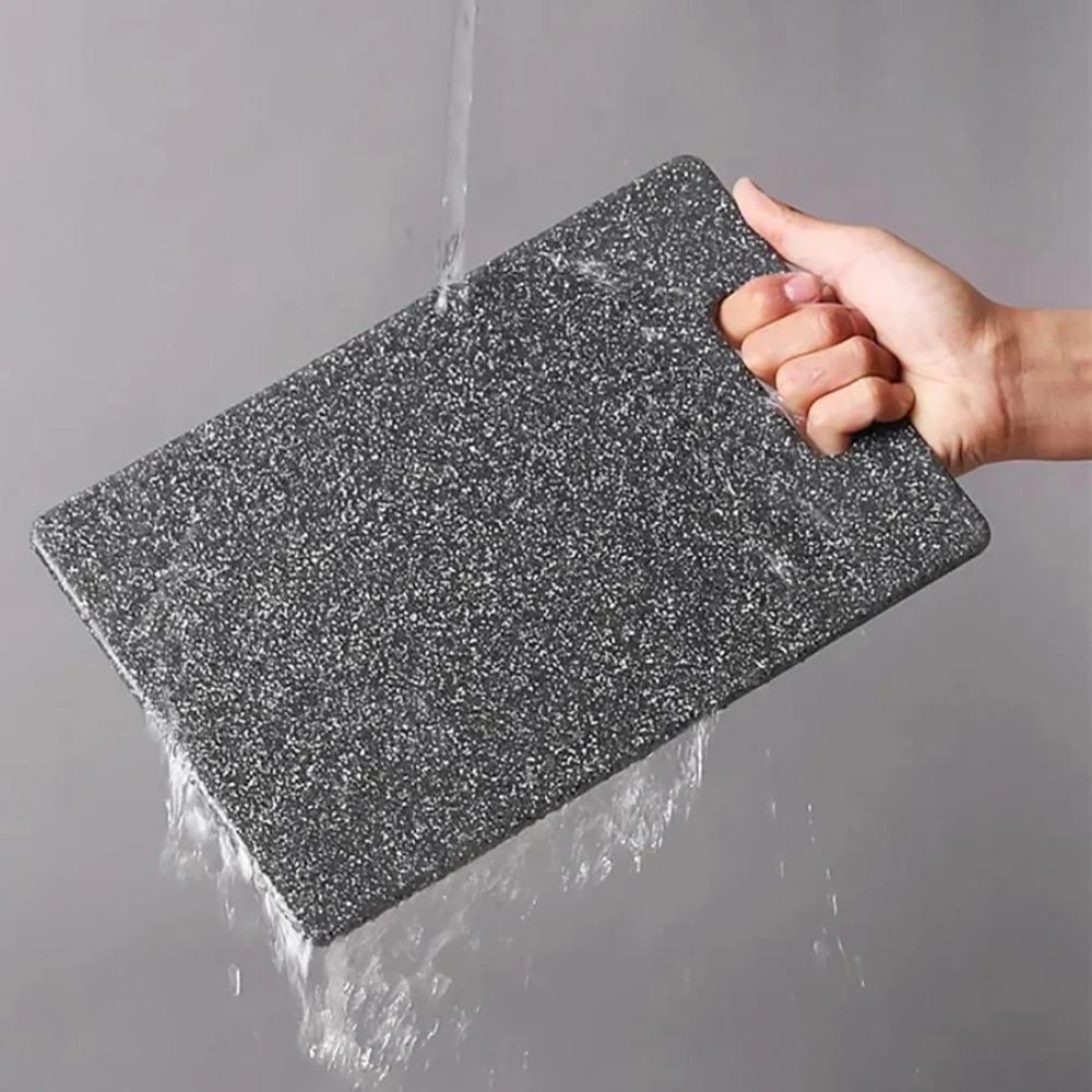 Marble Texture PP Cutting Board Antibacterial Double-sided Vegetable Cutting Board Food Grade Anti-mildew Meat Chopping Board