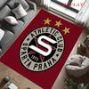 Tapis AC Sparta Praha pour Salon Chambre Maison Décoration Canapé, Tapis de Sol Antidérapant pour Jouer aux Enfants
