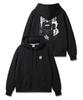 Ganbare Cat Oversized Hoodie Avh327 (3 Colors)