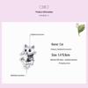 Yinziyun S925 Silver Cat DIY Bracelet Beads - Cute Animal Charm (BSC208)
