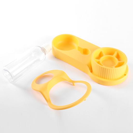 Dog Feeder Automatic Pet Water Dispenser Slow Feeder Bowl for Pets Anti-Choking Design Dry Wet Food Separation Bowl for Dog Cat