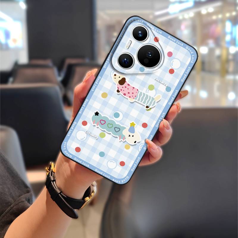 Silicone Soft case Phone Case For Huawei P70 Pro/Pura 70 Pro+ Protective Anti-knock Dirt-resistant Full wrap Cartoon TPU