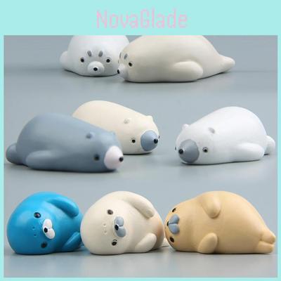 Seaside Resin Sea Lions Magnet Clips For Refrigerator Decor And Gift Giving