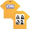 Singer Aitana Met Amorfosis Season Graphic Cover Tshirt Unisex Women Clothing Fashion Aesthetic T Shirts Loose 100 Cotton T Shirt