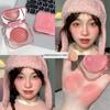 Celebrity Recommendation: Energize Your Cheeks! Moisturizing Blush Cream with a Silky Texture for Contouring and Color Enhancement