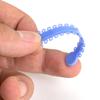 Attaches de Ligature orthodontique dentaire, 40 bâtons, bretelles élastiques en caoutchouc