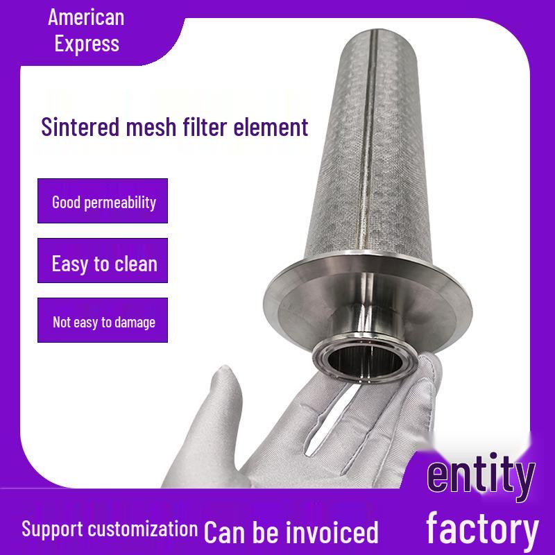Reinforced Lithium Battery Dust Collector Filter Element for New Energy Refinery Machines