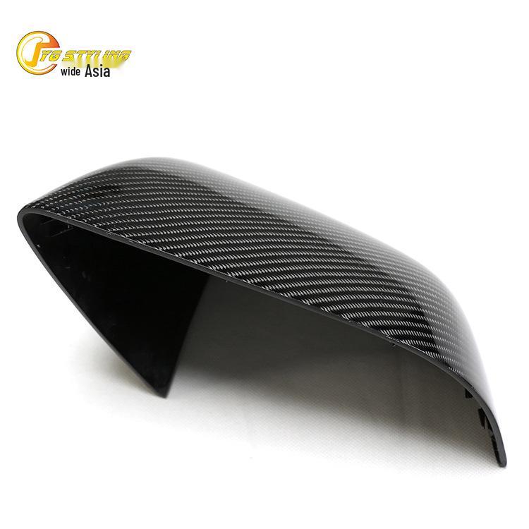 Suitable for Tesla Model Y: Carbon Fiber Rearview Mirror Cover Replacement