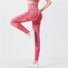 Naadloze Smiley Chrysant Hoge Taille Yogabroek - Dames Slankmakende Fitness Basislaag voor de Herfst