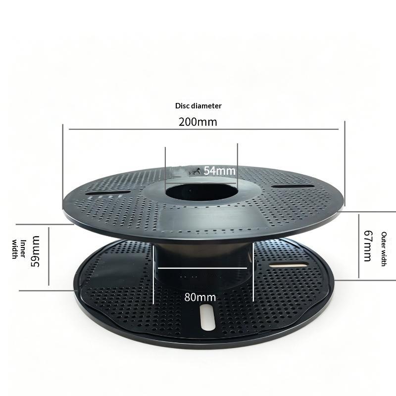 1 Stück Abnehmbare Hitzebeständige ABS Leere Filamentrolle 3D-Drucker Wiederverwendbare Spule Für 1 kg Nachfüllfilament Für Bambu Lab