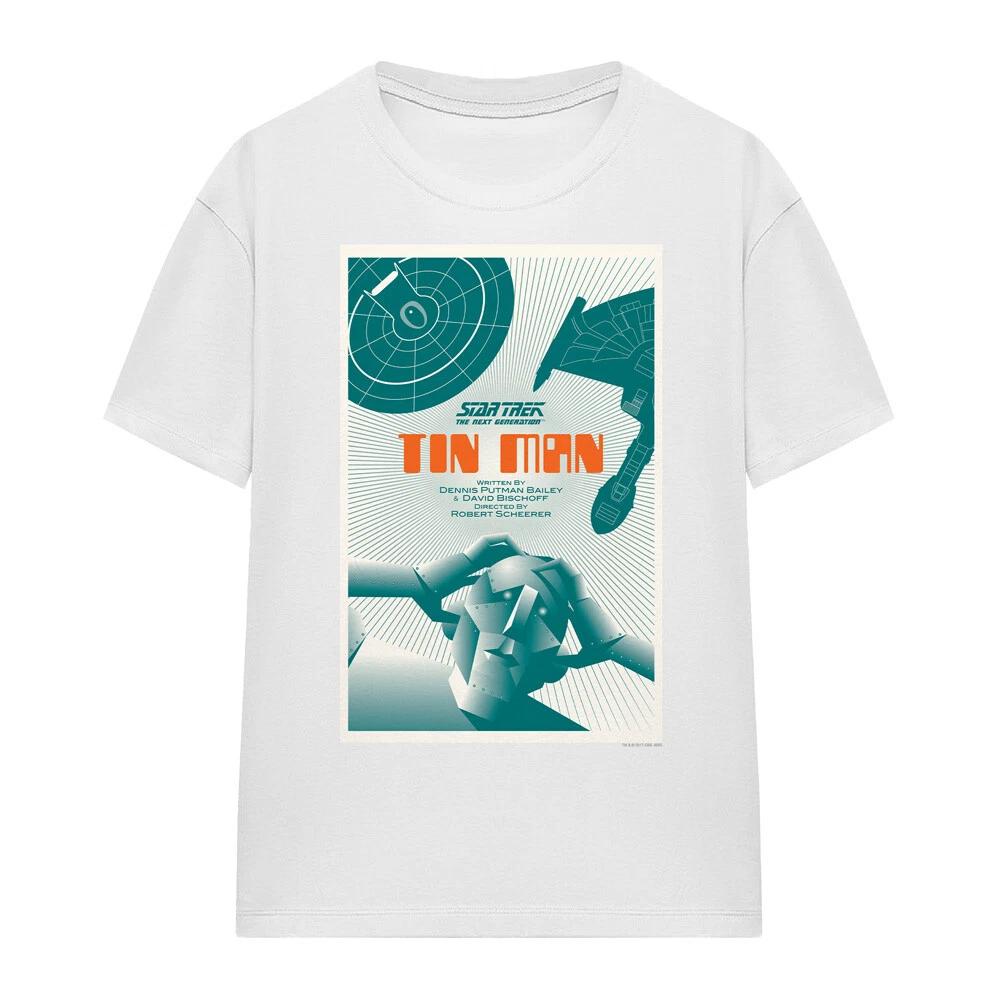 Star Trek TNG Season 3 Episode 20 Ladies T-Shirt S-2XL, White 4XL