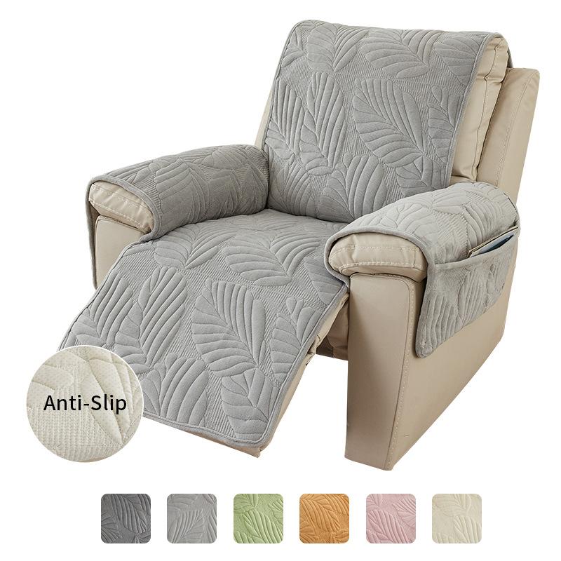 

Lazy Sofa Cushion Four Seasons Single Sofa Cover Chivas Massage Chair Non-Slip Cushion Recliner Armrests Dustproof S130 1 seater one-piece