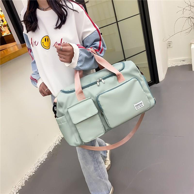 Waterproof Gym Bag Women Men Dry Wet Separation Travel Duffel Backpack Shoulder Tote Yoga Fitness Hiking